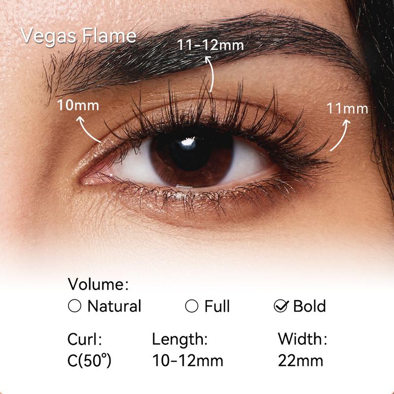 Clinclii™ Soft Magnetic Eyelashes All-in-One Box