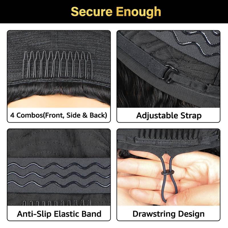 Afro Curly Half Wig – Thick 180%-250% Density, Natural Hairline, Beginner Friendly