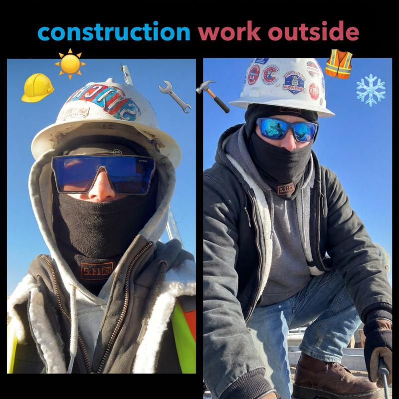 ❄️ Polar Fleece Balaclava for Skiing, Cycling & Outdoor Work