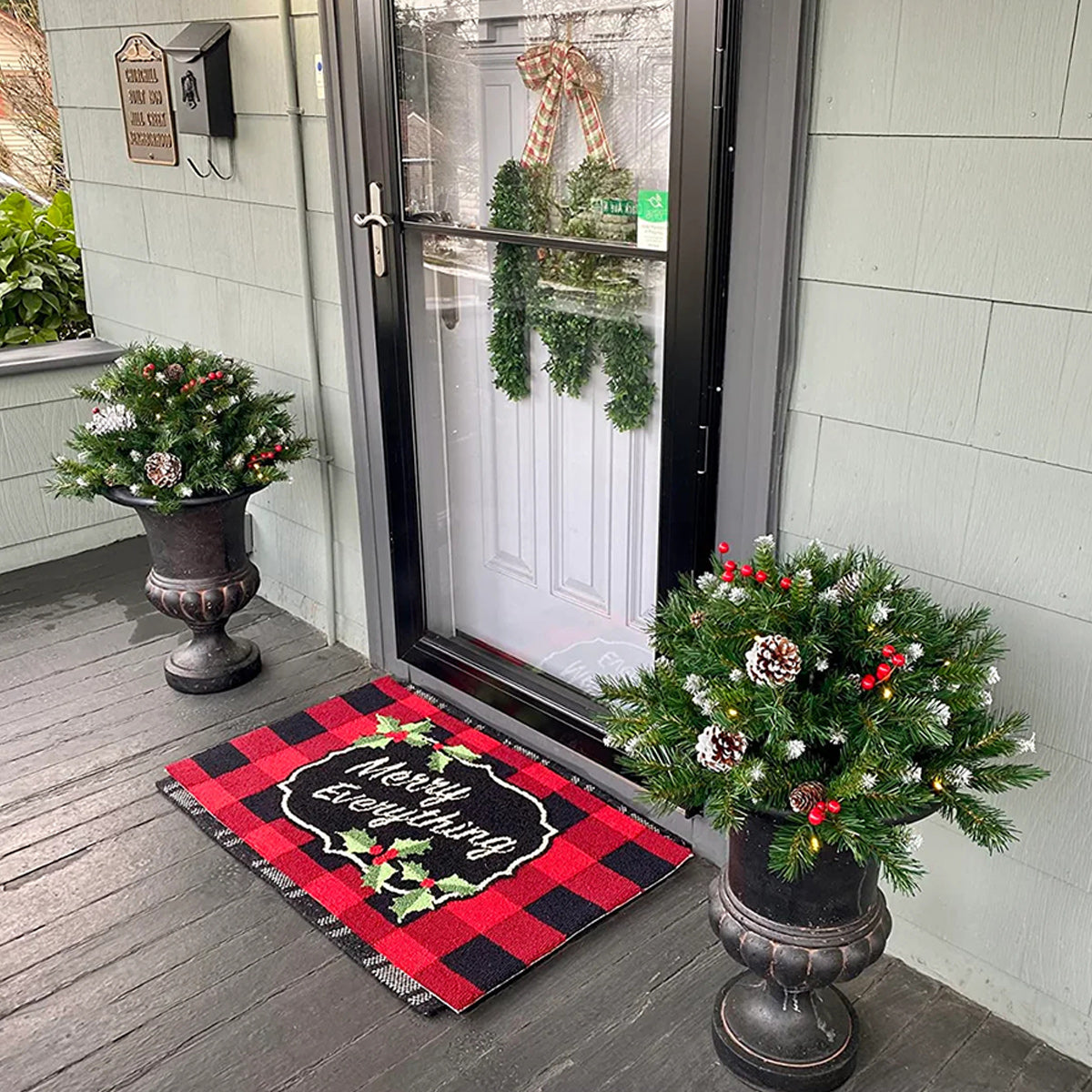 Final Hours 🎄 60% Off Pre-lit Christmas Tree Urn Filler ✨