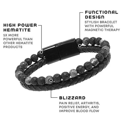 Humanic MAX Hematite™ Bead Bracelet