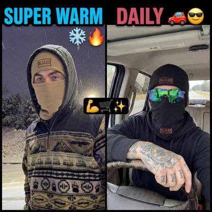 ❄️ Polar Fleece Balaclava for Skiing, Cycling & Outdoor Work