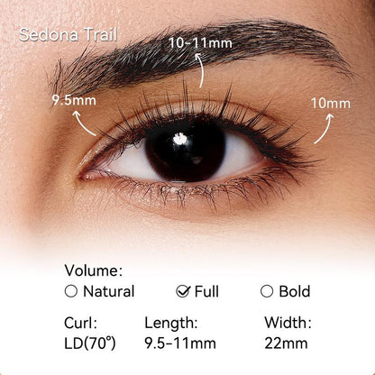 Clinclii™ Soft Magnetic Eyelashes All-in-One Box