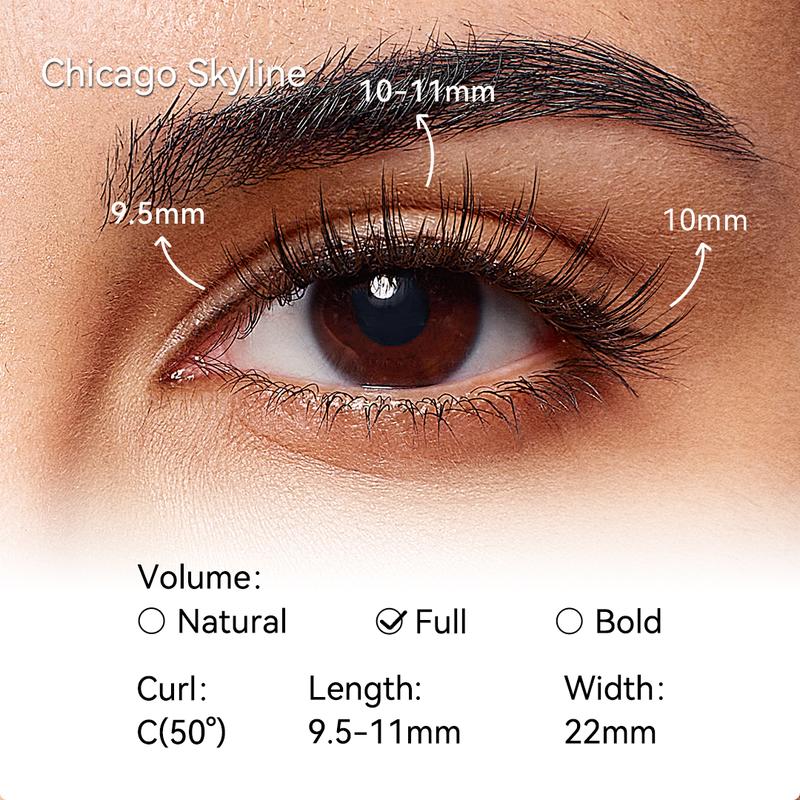 Clinclii™ Soft Magnetic Eyelashes All-in-One Box