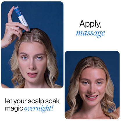 Be Bodywise Advanced Hair Growth Roll-On Serum | 3% Rosemary | 2% Aminexil | 3% Redensy l 2% Anagain | Precision Scalp Applicator | Paraben & Sulphate Free | Non oily and mess free