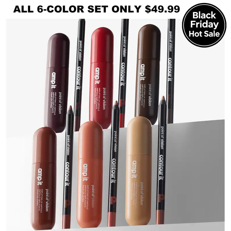 Last hours 60% Off💋Amp (K)its – Color-Rich Lip Ampoules with Matching Lip Liner