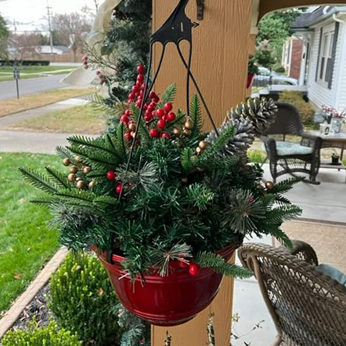 Final Hours 🎄 60% Off Pre-lit Christmas Tree Urn Filler ✨