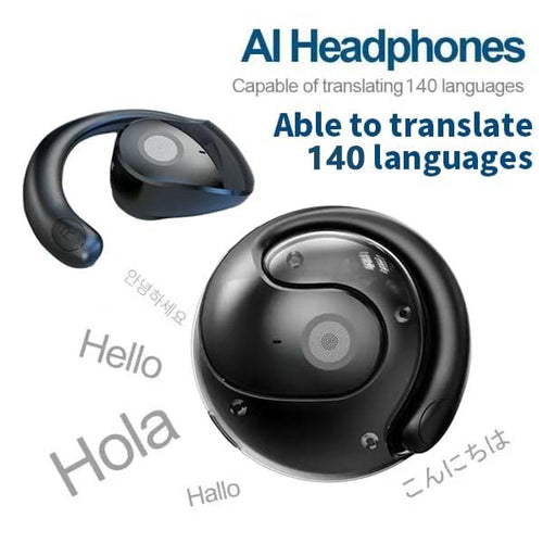 🏆LAST DAY SALE 60% OFF⏰AI Translation T26  Pro MAX Wireless Bluetooth Translation Earbuds