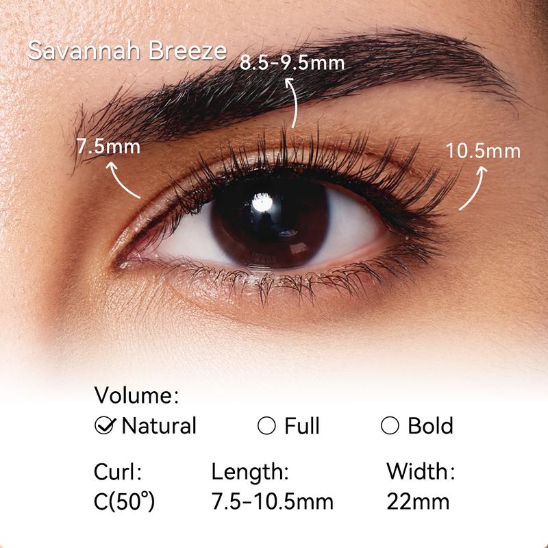 Clinclii™ Soft Magnetic Eyelashes All-in-One Box