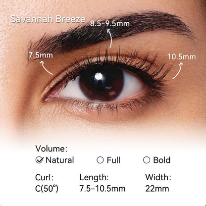 Clinclii™ Soft Magnetic Eyelashes All-in-One Box