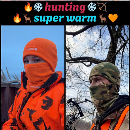 ❄️ Polar Fleece Balaclava for Skiing, Cycling & Outdoor Work