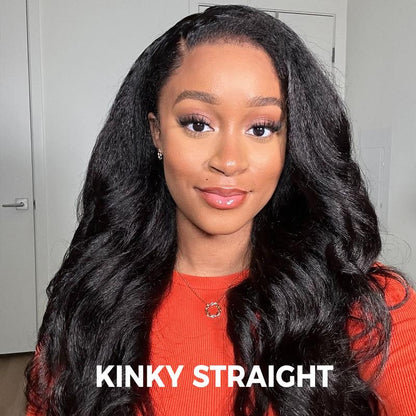 Afro Curly Half Wig – Thick 180%-250% Density, Natural Hairline, Beginner Friendly