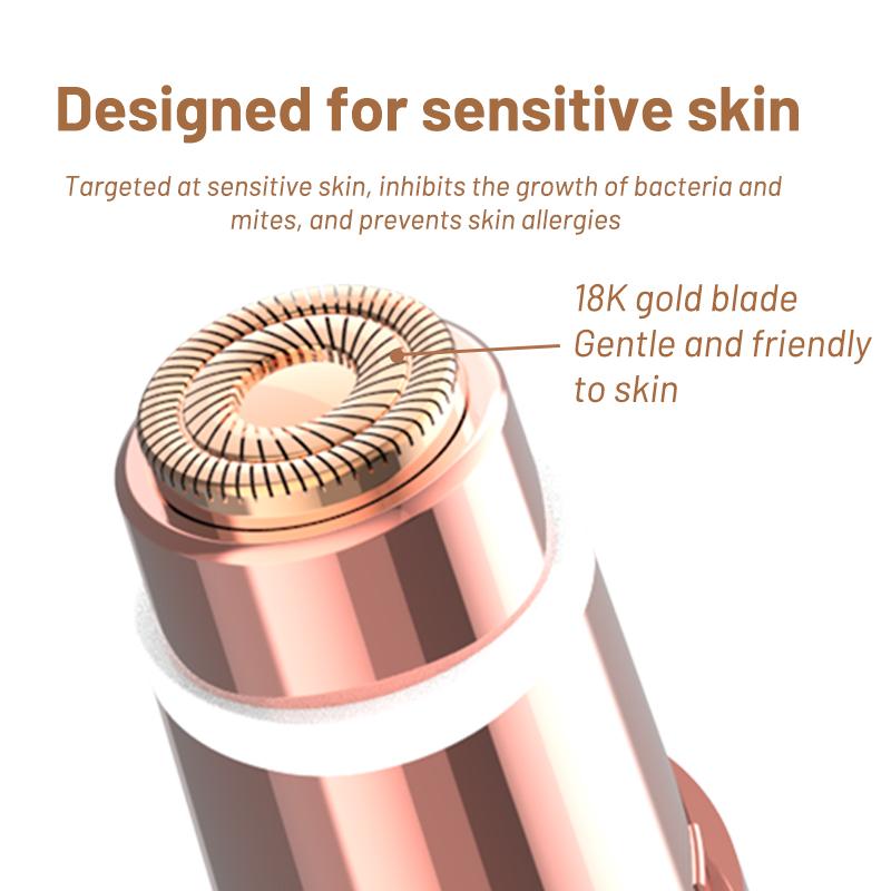 Holiday Haul✨ 2-in-1 Facial & Brow Hair Trimmer – Instant Smooth Skin, Painless & Precision